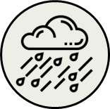 Icon Starkniederschlag und Wetterextreme